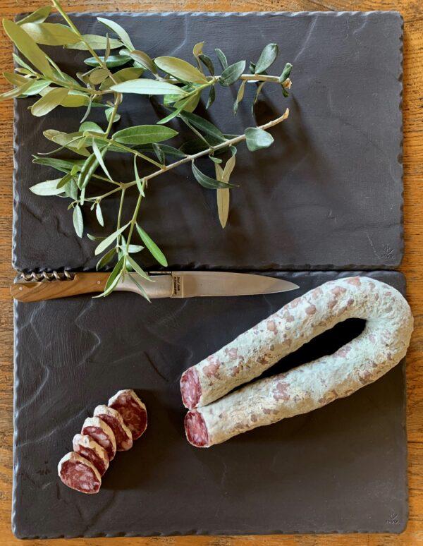 Saucisse sèche pur porc de fabrication artisanale – Image 2