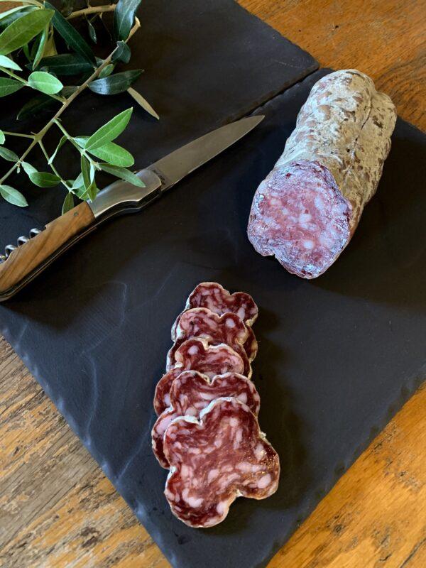 Notre classique : le saucisson artisanal fabriqué en Ardèche